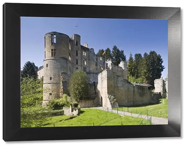 Luxembourg, Petite-Suisse, Beaufort, Chateau de Beaufort, castle ruins
