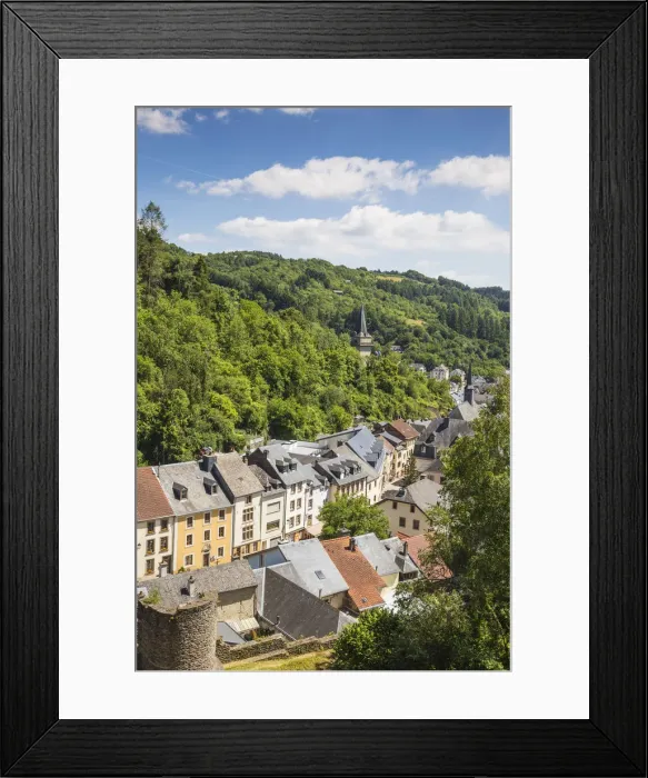 Framed Print : Luxembourg, View of Vianden Framed Print : Luxembourg, View of Vianden