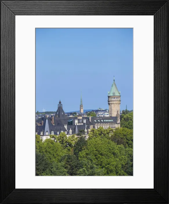 Framed Print : Luxembourg, Luxembourg City, National savings bank Framed Print : Luxembourg, Luxembourg City, National savings bank
