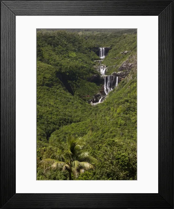 Framed Print : Mauritius, Western Mauritius, Vacoas, Tamarin Falls Framed Print : Mauritius, Western Mauritius, Vacoas, Tamarin Falls