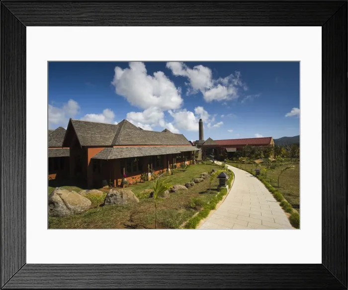Framed Print : Mauritius, Western Mauritius, Chamarel, Rhumerie de Charamel, rum distillerie Framed Print : Mauritius, Western Mauritius, Chamarel, Rhumerie de Charamel, rum distillerie