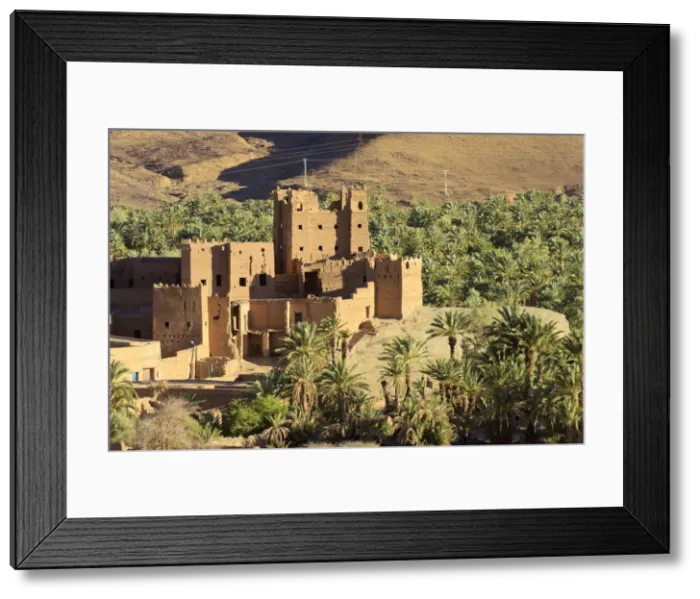 Framed Print : Morocco, Draa Valley, Kasbah Tamnougalt Framed Print : Morocco, Draa Valley, Kasbah Tamnougalt