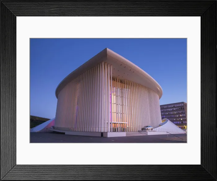 Framed Print : Luxembourg, Luxembourg City, Kirchberg, Place de laaEurope Framed Print : Luxembourg, Luxembourg City, Kirchberg, Place de laaEurope