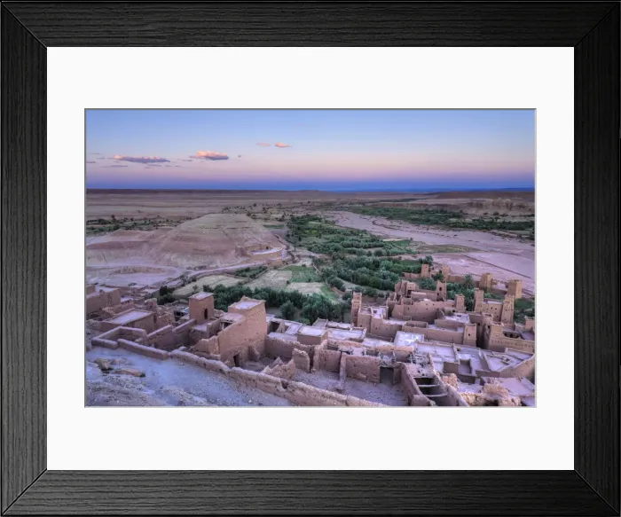 Framed Print : Morocco, Kasbah Ait Benhaddou Framed Print : Morocco, Kasbah Ait Benhaddou