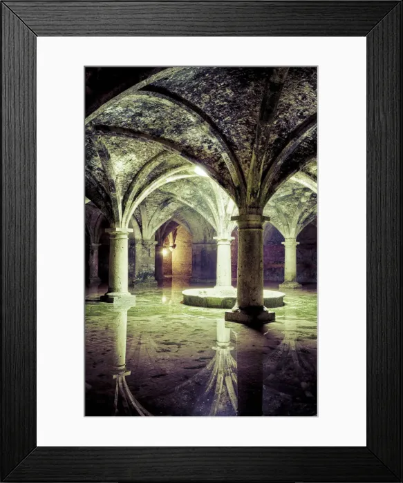 Framed Print : Morocco, El Jadida, Portguese Water Cisterns Framed Print : Morocco, El Jadida, Portguese Water Cisterns