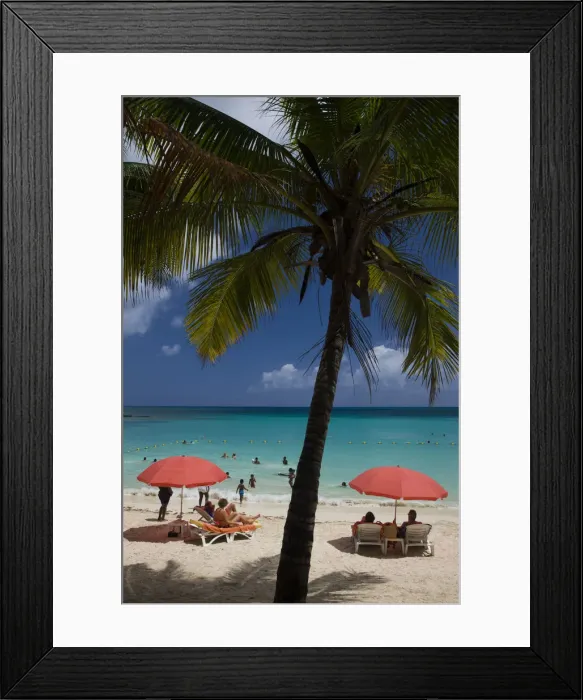 Framed Print : Mauritius, North Mauritius, Pereybere, Beachfront (NR) Framed Print : Mauritius, North Mauritius, Pereybere, Beachfront (NR)