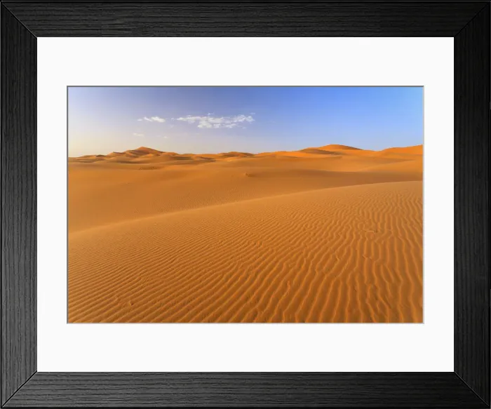 Framed Print : Morocco, Merzouga, Erg Chebbi Desert Framed Print : Morocco, Merzouga, Erg Chebbi Desert
