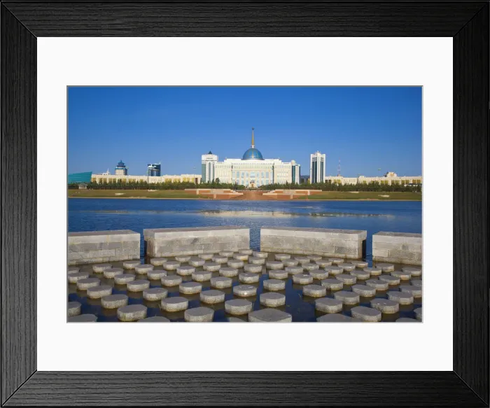 Framed Print : Kazakhstan, Astana, Ak Orda Presidential Palace of President Nursultan Nazarbayev Framed Print : Kazakhstan, Astana, Ak Orda Presidential Palace of President Nursultan Nazarbayev