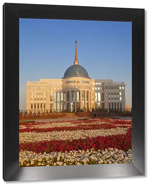 Kazakhstan, Astana, The Ak Orda Presidential Palace of President Nursultan Nazarbayev