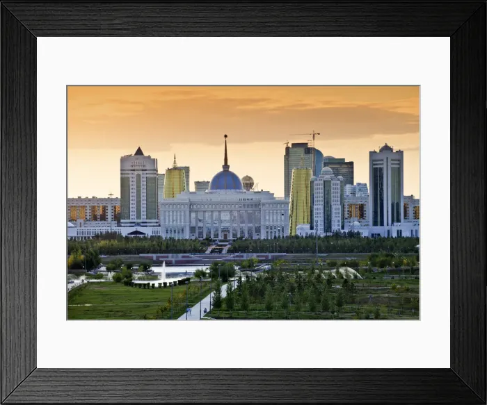 Framed Print : Kazakhstan, Astana, Ak Orda Presidential Palace of President Nursultan Nazarbayev Framed Print : Kazakhstan, Astana, Ak Orda Presidential Palace of President Nursultan Nazarbayev