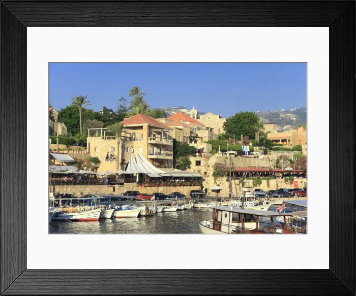 Framed Print : Lebanon, Byblos, Harbour Framed Print : Lebanon, Byblos, Harbour