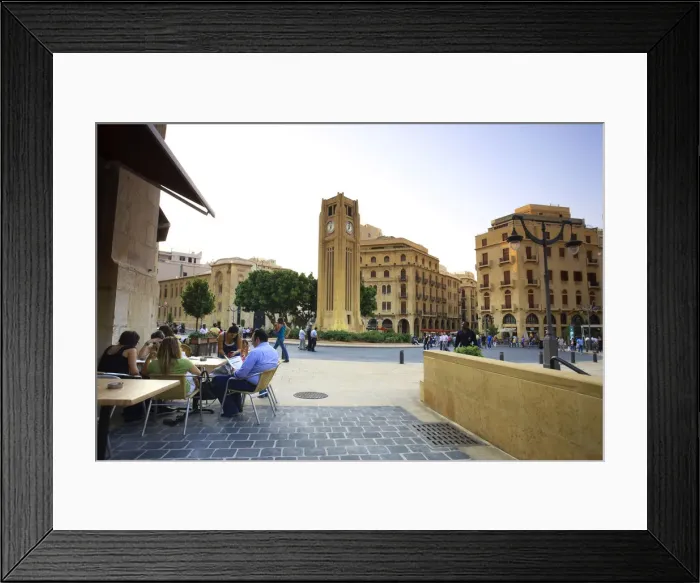Framed Print : Lebanon, Beirut, Place d Etoile Framed Print : Lebanon, Beirut, Place d Etoile