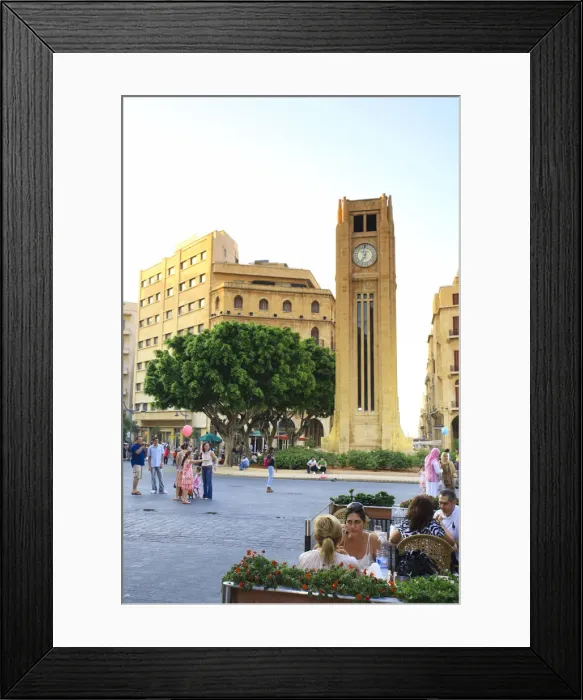 Framed Print : Lebanon, Beirut, Place d Etoile Framed Print : Lebanon, Beirut, Place d Etoile