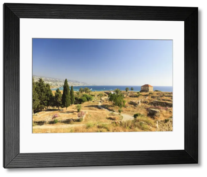 Framed Print : Lebanon, Byblos, archaeological site Framed Print : Lebanon, Byblos, archaeological site