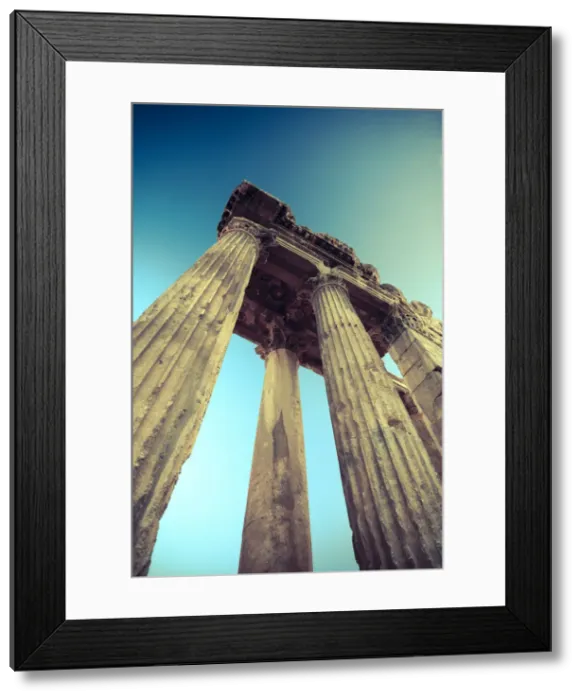 Framed Print : Lebanon, Baalbek, Temple of Bacchus Framed Print : Lebanon, Baalbek, Temple of Bacchus