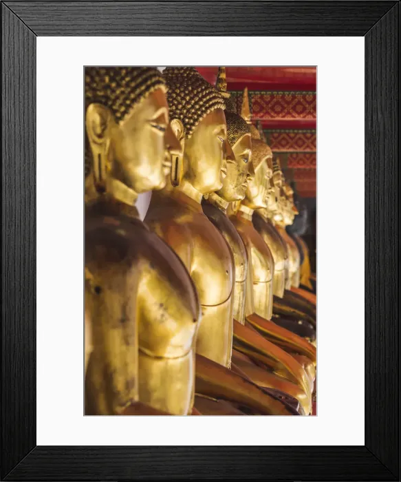Framed Print : Wat Pho temple, Bangkok, Thailand