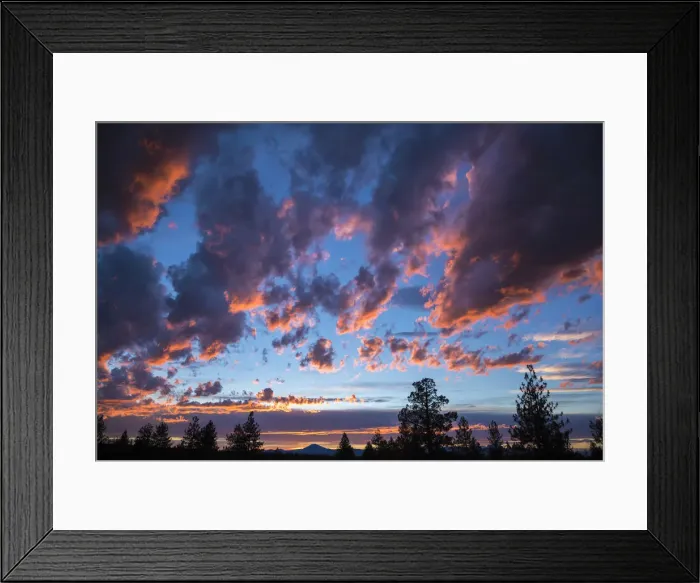 Framed Print : Sunset over the High Desert near Bend, Oregon, USA Framed Print : Sunset over the High Desert near Bend, Oregon, USA