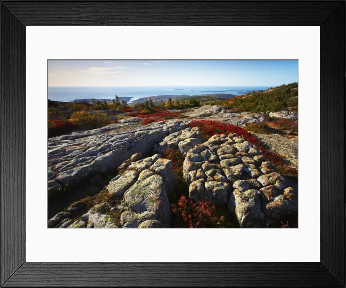 Framed Print : Glacial Rock Striations on Cadillac Mountain, Acadia National Park, Maine, USA Framed Print : Glacial Rock Striations on Cadillac Mountain, Acadia National Park, Maine, USA