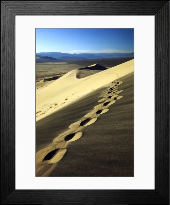 Framed Print : Eureka Dunes, Death Valley National Park, California, USA Framed Print : Eureka Dunes, Death Valley National Park, California, USA