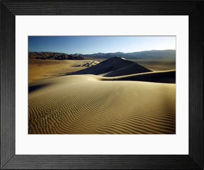Framed Print : Eureka Dunes, Death Valley National Park, California, USA Framed Print : Eureka Dunes, Death Valley National Park, California, USA