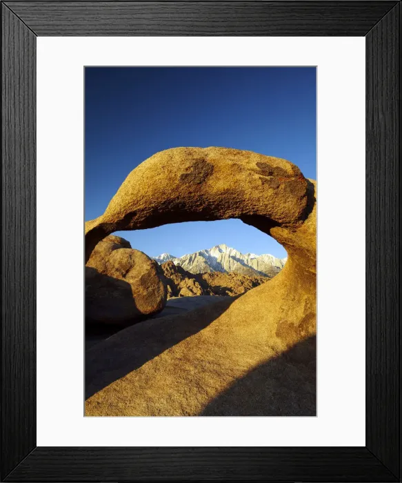 Framed Print : Alabama Arch, Alabama Hills, Lone Pine, California, USA Framed Print : Alabama Arch, Alabama Hills, Lone Pine, California, USA