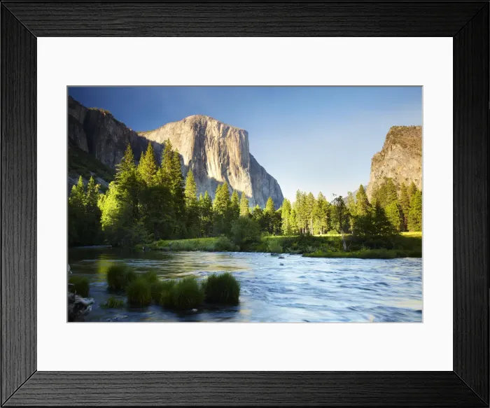 Framed Print : El Capitan & Merced River, Yosemite National Park, California, USA Framed Print : El Capitan & Merced River, Yosemite National Park, California, USA