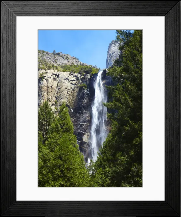 Framed Print : Bridalveil Falls, Yosemite National Park, California, USA Framed Print : Bridalveil Falls, Yosemite National Park, California, USA