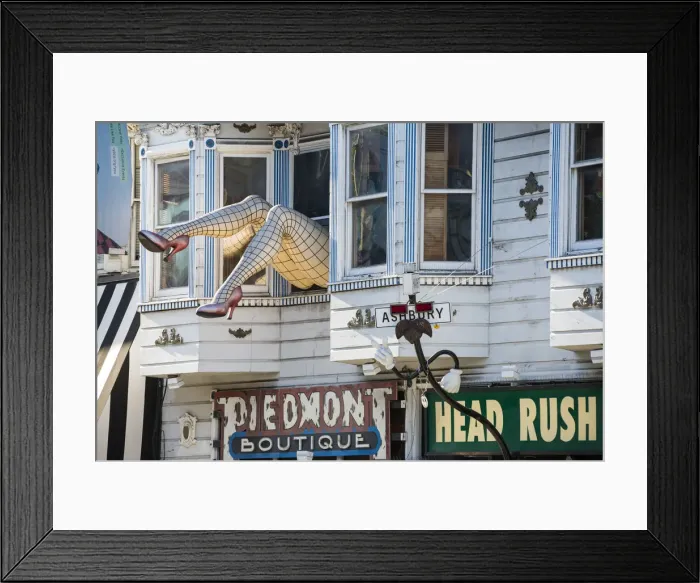 Framed Print : North America, USA, America, California, San Francisco, Haight & Ashbury Framed Print : North America, USA, America, California, San Francisco, Haight & Ashbury