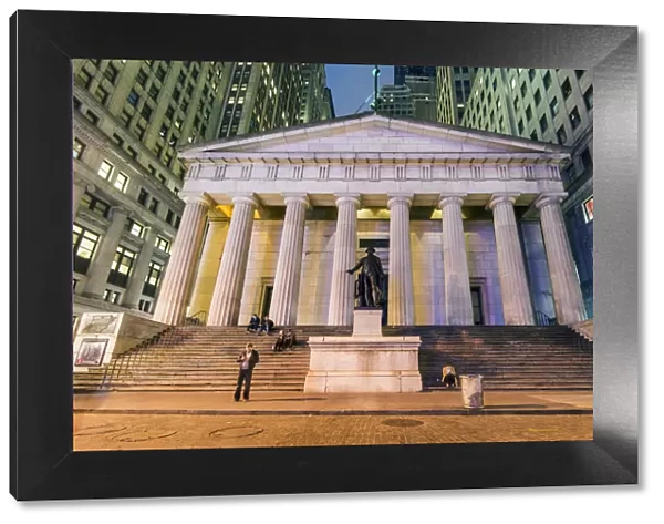 Federal Hall National Memorial, Lower Manhattan, New York, USA