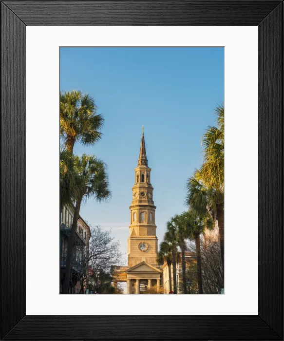 Framed Print : USA, South Carolina, Charleston, St Philips Church Framed Print : USA, South Carolina, Charleston, St Philips Church