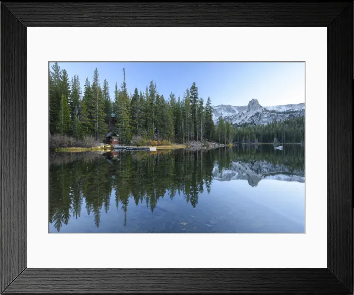 Framed Print : USA, California, Eastern Sierra, Mammoth Lakes, Mamie Lake Framed Print : USA, California, Eastern Sierra, Mammoth Lakes, Mamie Lake