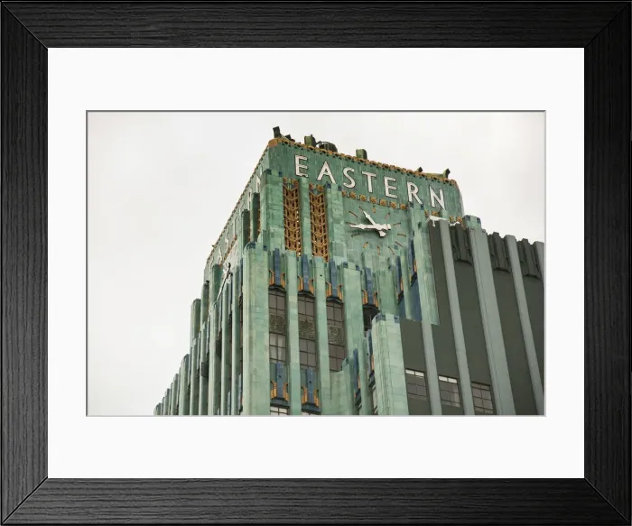 Framed Print : Los Angeles, California. USA. The exterior of the famous Eastern Columbia Buiding Framed Print : Los Angeles, California. USA. The exterior of the famous Eastern Columbia Buiding