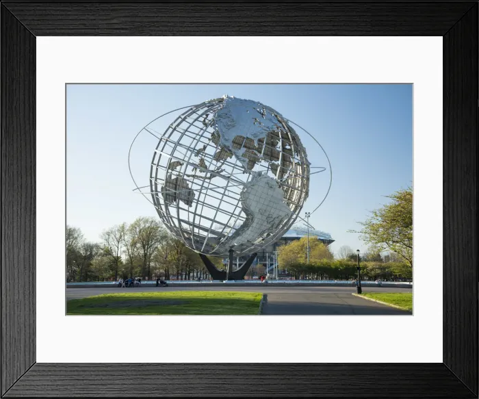 Framed Print : USA, East Coast, New York, Queens, Globe at Flushing Meadowsaa'Corona Park Framed Print : USA, East Coast, New York, Queens, Globe at Flushing Meadowsaa'Corona Park