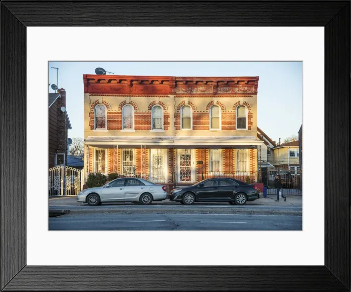 Framed Print : USA, East Coast, New York, Queens, Rockaway Beach