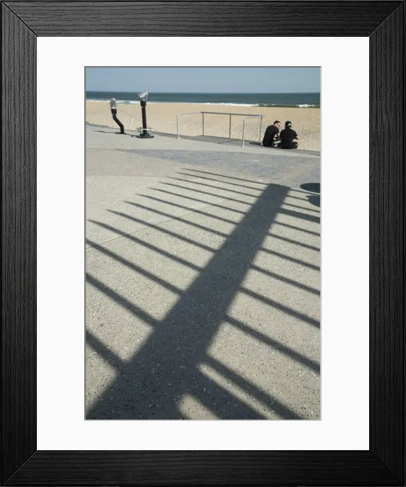Framed Print : USA, New York, Queens, Rockaway Beach