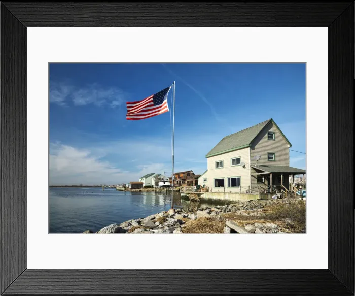 Framed Print : USA, New York, Queens, Jamaica Bay, Rockaway Beach Framed Print : USA, New York, Queens, Jamaica Bay, Rockaway Beach