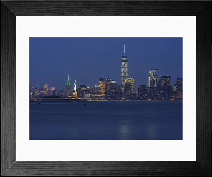 Framed Print : USA, New York, Manhattan, New York Harbor and Statue of lLberty Framed Print : USA, New York, Manhattan, New York Harbor and Statue of lLberty
