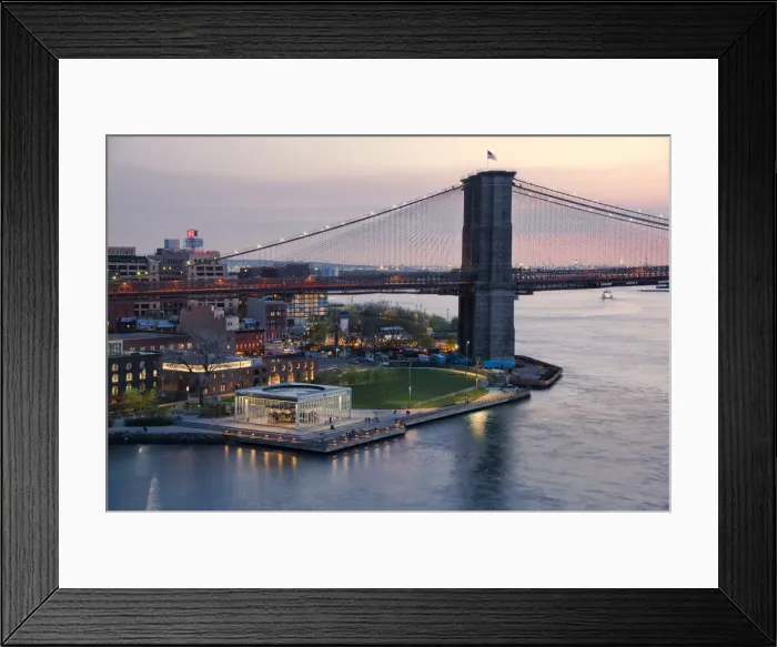 Framed Print : USA, New York, DUMBO, Brooklyn Bridge, East River, Brooklyn Bridge Park Framed Print : USA, New York, DUMBO, Brooklyn Bridge, East River, Brooklyn Bridge Park