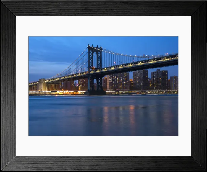Framed Print : USA, East Coast, New York, Brooklyn, DUMBO, Manhattan Bridge Framed Print : USA, East Coast, New York, Brooklyn, DUMBO, Manhattan Bridge