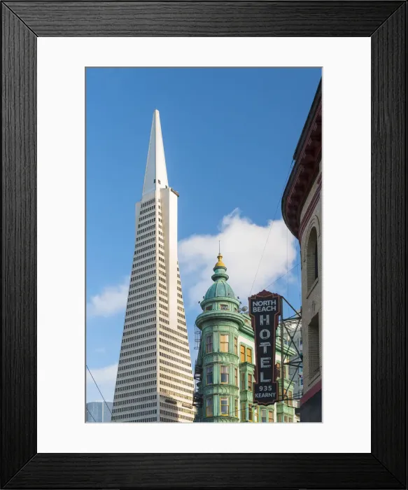 Framed Print : North America, USA, America, California, San Francisco, Transamerica Pyramid and Columbus Framed Print : North America, USA, America, California, San Francisco, Transamerica Pyramid and Columbus
