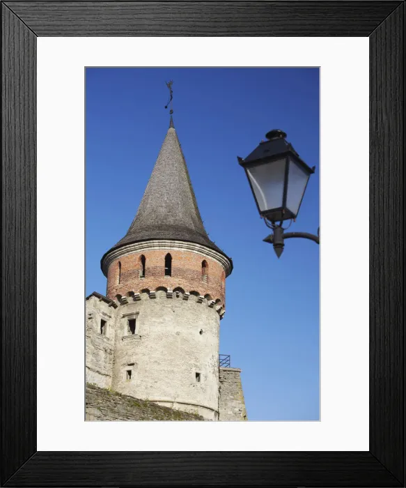 Framed Print : Tower of Old Castle, Kamyanets-Podilsky, Podillya, Ukraine Framed Print : Tower of Old Castle, Kamyanets-Podilsky, Podillya, Ukraine
