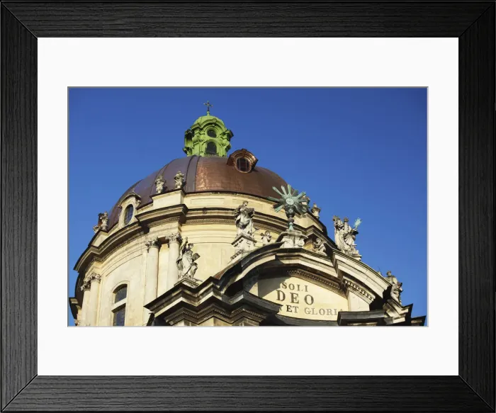 Framed Print : Dominican Church and Monastery, Lviv, Ukraine Framed Print : Dominican Church and Monastery, Lviv, Ukraine