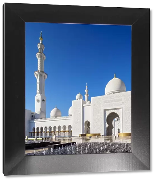 Sheikh Zayed bin Sultan Al Nahyan Grand Mosque, Abu Dhabi, United Arab Emirates