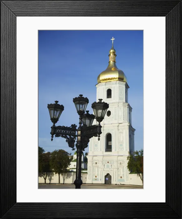 Framed Print : Bell tower of St Sophias Cathedral, Kiev, Ukraine Framed Print : Bell tower of St Sophias Cathedral, Kiev, Ukraine
