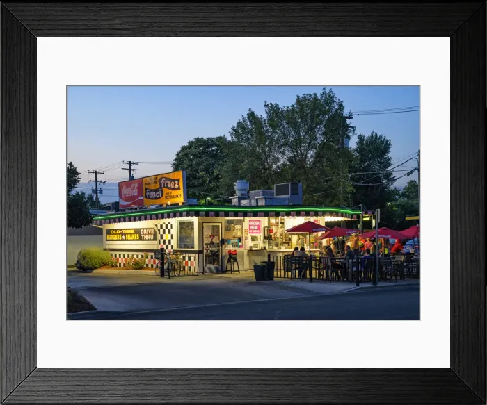 Framed Print : North America, USA, Idaho, Boise, Fanci Freez Framed Print : North America, USA, Idaho, Boise, Fanci Freez
