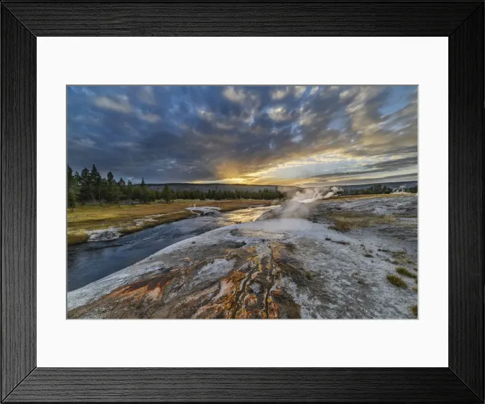Framed Print : North America, USA, Rocky Mountains, West, Yellowstone National Park, UNESCO, World Framed Print : North America, USA, Rocky Mountains, West, Yellowstone National Park, UNESCO, World