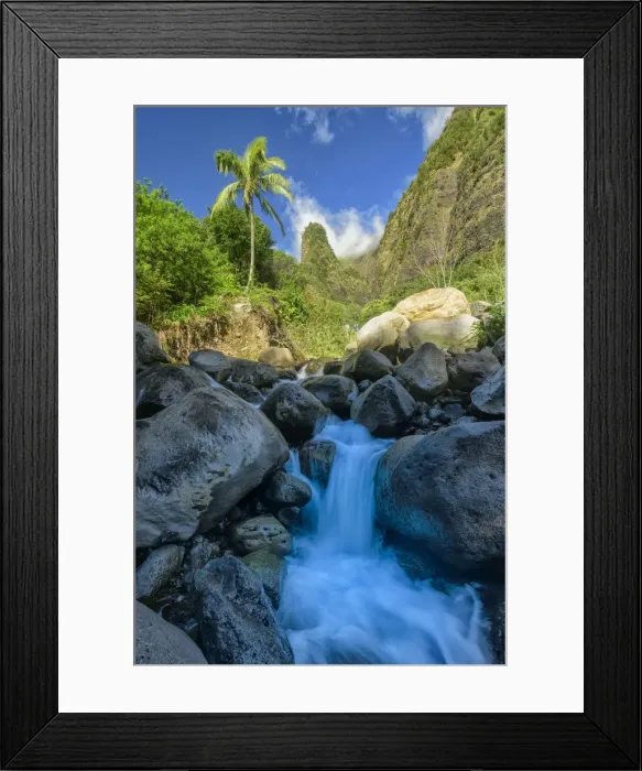 Framed Print : USA, Hawaii, Maui, Iao Valley, State Park Framed Print : USA, Hawaii, Maui, Iao Valley, State Park