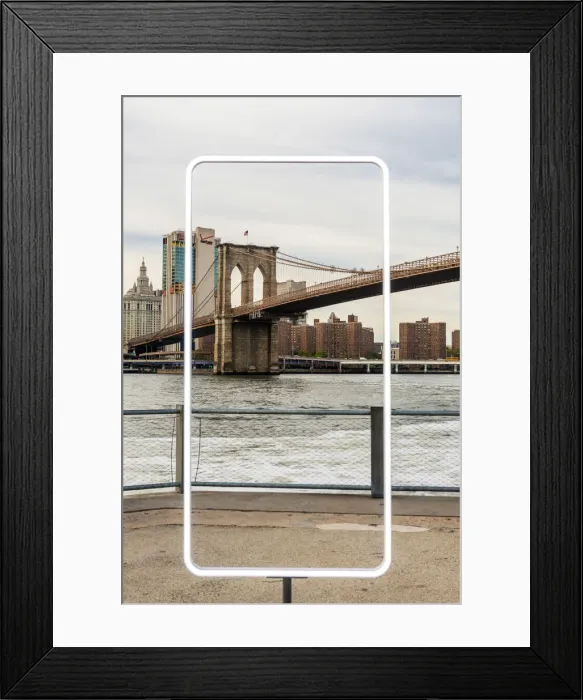 Framed Print : Brooklyn Bridge, New York, USA Framed Print : Brooklyn Bridge, New York, USA