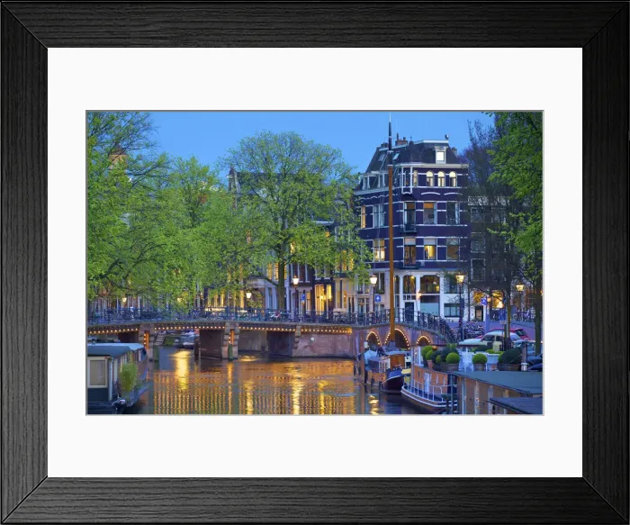 Framed Print : Keizersgracht, Amsterdam, Netherlands