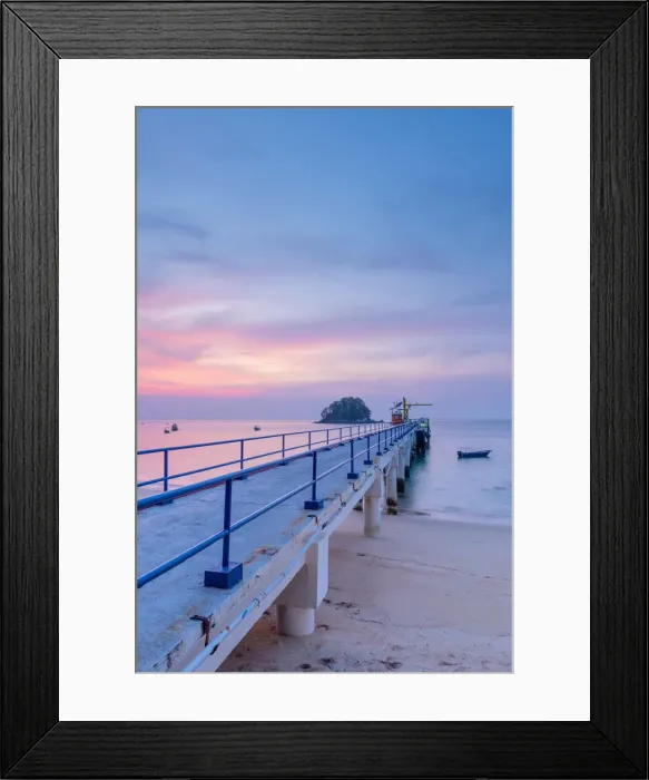Framed Print : Malaysia, Pahang, Pulau Tioman (Tioman Island), Berjaya Beach, Berjaya Tioman Resort Framed Print : Malaysia, Pahang, Pulau Tioman (Tioman Island), Berjaya Beach, Berjaya Tioman Resort